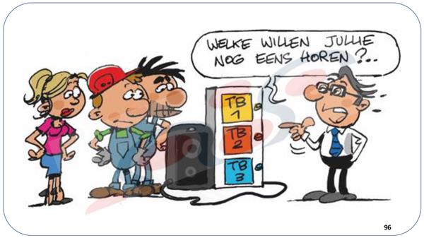 Veiligheidcultuur Cartoon